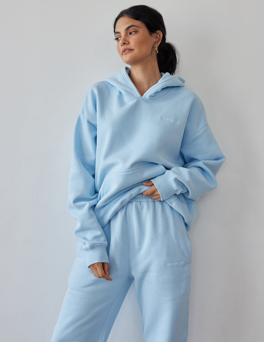 Basics Dream Blue Unisex Hoodie