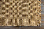 Hovland Hand Woven Natural Jute Rag Rug - Clearance