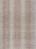 Pointblank Tan Leopard Print Rug